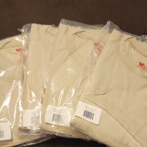 4 DRAGONWEAR new In Bag Short Sleeve Base Layer Work Shirts Size XL